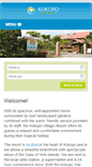 Mobile Screenshot of kokoporesort.com.pg